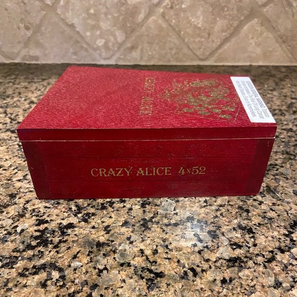 Cigar Box (empty) Drew Estate Crazy Alice - Picture 4 of 6